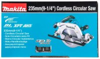 makita DHS900Z Akku-Handkreissäge 2x 18,0 V, ohne Akku