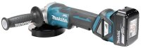 makita DGA515RTJ Akku-Winkelschleifer 18,0 V, mit 2 Akkus