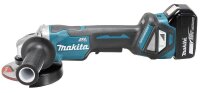 makita DGA515RTJ Akku-Winkelschleifer 18,0 V, mit 2 Akkus