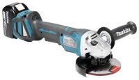 makita DGA515RTJ Akku-Winkelschleifer 18,0 V, mit 2 Akkus