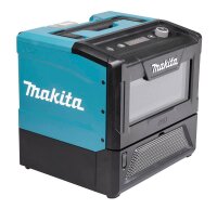 makita MW001GZ Akku-Mikrowelle 350/500 W blau/schwarz