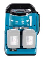 makita Akku-Wasserkocher DKT360Z 18,0 V blau 0,8 l