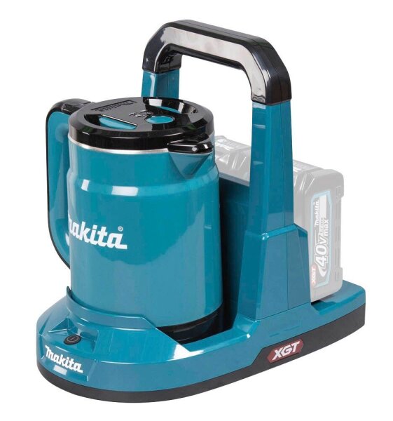 makita Akku-Wasserkocher KT001GZ 40,0 V blau 0,8 l