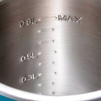 makita Akku-Wasserkocher KT001GZ 40,0 V blau 0,8 l