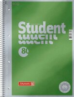 BRUNNEN Collegeblock Student Premium Lineatur 20 blanko...