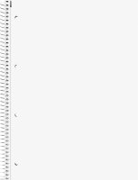 BRUNNEN Collegeblock Student Premium Lineatur 20 blanko DIN A4 ohne Rand, 1 Block