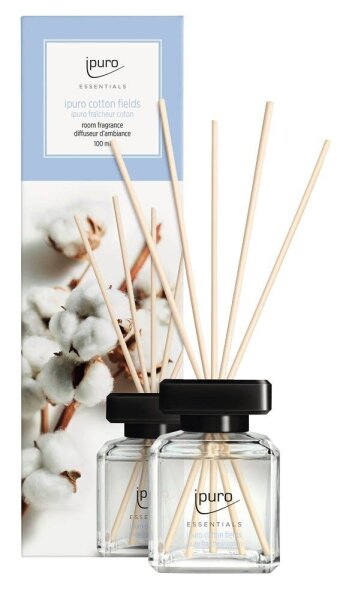 ipuro Raumduft ESSENTIALS cotton fields blumig 100 ml, 1 St.