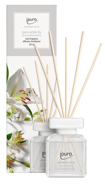 ipuro Raumduft ESSENTIALS white lily blumig 100 ml, 1 St.  ( IFC5036 )