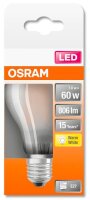 OSRAM LED-Lampe RETROFIT CLASSIC A 60 E27 6,5 W matt, 1 St.