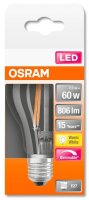 OSRAM LED-Lampe RETROFIT CLASSIC A 60 E27 8,5 W klar, 1 St.