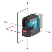 makita SK106DZ Akku-Kreuzlinienlaser 12,0 V, ohne Akku  (...