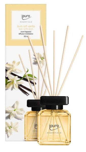 ipuro Raumduft ESSENTIALS soft vanilla Vanille 100 ml, 1 St.