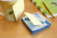 inFO Z-Notes Recycling Haftnotizen gelb, 1 Pack