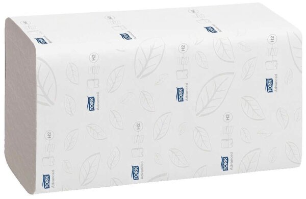 TORK Papierhandtücher 129089 Xpress® H2 Advanced schnellauflösend Interfold-Falzung 2-lagig weiß, 4.200 Tücher