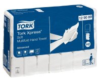 TORK Papierhandtücher 129089 Xpress® H2 Advanced schnellauflösend Interfold-Falzung 2-lagig weiß, 4.200 Tücher