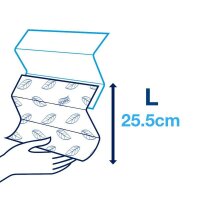 TORK Papierhandtücher 129089 Xpress® H2 Advanced schnellauflösend Interfold-Falzung 2-lagig weiß, 4.200 Tücher
