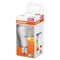 OSRAM LED-Lampe STAR CLASSIC A 75 E27 10 W matt, 1 St.