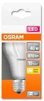 OSRAM LED-Lampe STAR CLASSIC A 40 E27 4,9 W matt, 1 St.