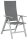 Sunny Smart® Klappstuhl mit Armlehnen Concept silber/schwarz, Metall, 1 St.