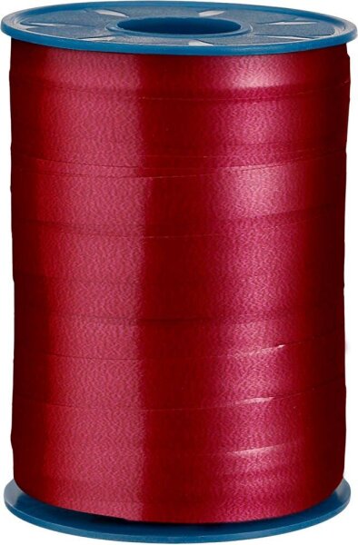 PRÄSENT Geschenkband AMERICA matt bordeaux 10,0 mm x 250,0 m  ( 2549-018 )