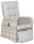 Sunny Smart® Loungesessel Allianz taupe, grau Kunststoff, Metall