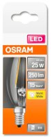 OSRAM LED-Lampe RETROFIT CLASSIC B 25 E14 2,5 W klar, 1 St.