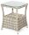 Sunny Smart® Gartentisch Allianz taupe quadratisch 50,0 x 50,0 x 61,0 cm