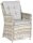 Sunny Smart® Gartenstuhl mit Armlehnen Hamilton taupe, Metall, 1 St.