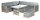 Sunny Smart® Loungegruppe Toledo grau, taupe Kunststoff, Metall, 6-teilig