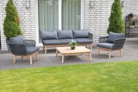 Sunny Smart® Loungegruppe Bridgeport dunkelgrau,...