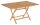Sunny Smart® Gartentisch Perth teakfarben rechteckig 140,0 x 95,0 x 75,0 cm