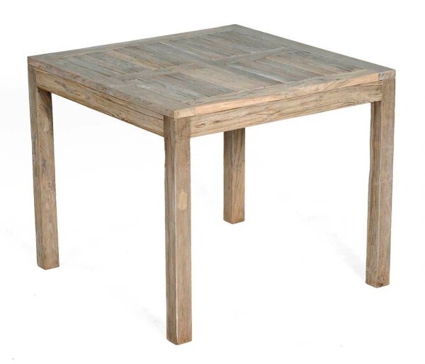 Sunny Smart® Gartentisch Wellington gray-washed rechteckig 90,0 x 90,0 x 75,0 cm