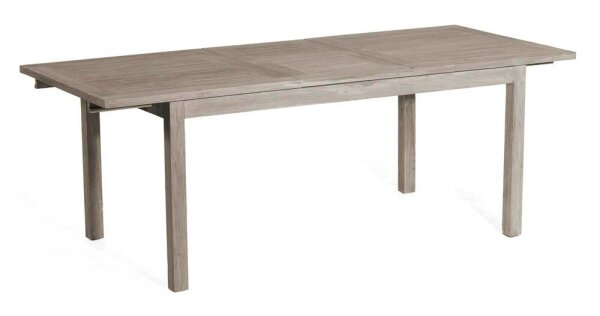 Sunny Smart® Gartentisch Wellington gray-washed rechteckig 160,0/210,0 x 90,0 x 75,0 cm