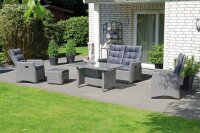 Sunny Smart® Sitzgruppe Roseville dunkelgrau,...