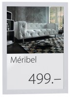 DURABLE Magnetrahmen selbstklebend DURAFRAME® weiß A4, 2 St.