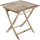Garden Pleasure Gartentisch JAVA natur quadratisch 70,0 x 70,0 x 75,0 cm