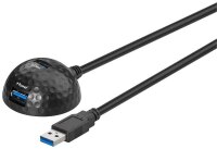 goobay USB 3.0 A Kabel 1,5 m schwarz, 1 St.