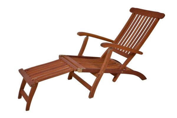 Garden Pleasure Gartenstuhl mit Armlehnen PHOENIX braun, 1 St.