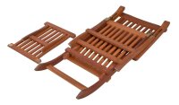 Garden Pleasure Gartenstuhl mit Armlehnen PHOENIX braun,...
