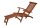 Garden Pleasure Gartenstuhl mit Armlehnen PHOENIX braun, 1 St.