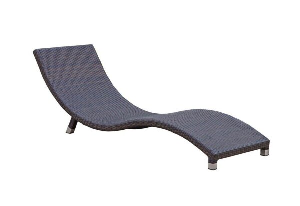 Garden Pleasure Sonnenliege CARACAS braun Aluminium  ( 970139 )
