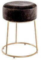HAKU Möbel Wohnzimmer-Hocker 20244 grau, 1 St.