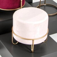 HAKU Möbel Wohnzimmer-Hocker 20375 creme, 1 St.