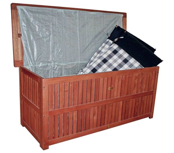 Garden Pleasure PLANO Gartenbox 277,51 l braun 130,0 x 55,0 x 58,0 cm, 1 St.
