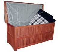 Garden Pleasure PLANO Gartenbox 277,51 l braun 130,0 x...