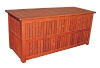 Garden Pleasure PLANO Gartenbox 277,51 l braun 130,0 x 55,0 x 58,0 cm, 1 St.