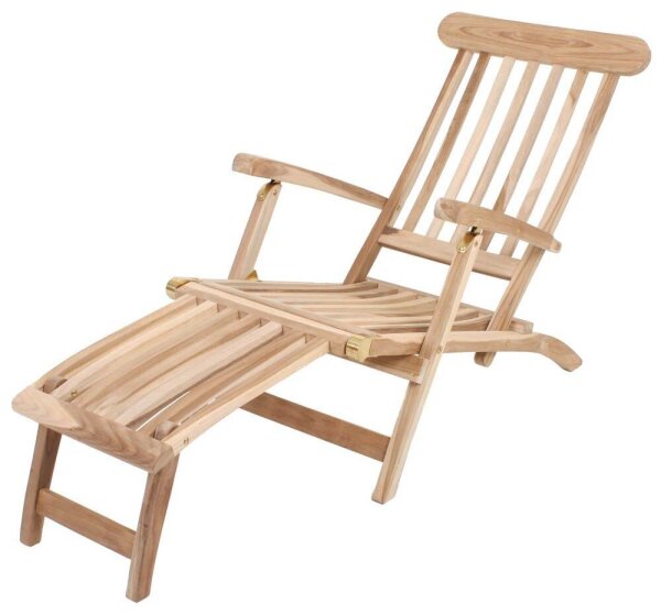 Garden Pleasure Gartenstuhl mit Armlehnen JAVA braun, 1 St.