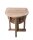 Garden Pleasure Gartentisch SOLO natur oval 60,0 x 15,0/65,0/120,0 x 75,0 cm