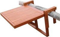Garden Pleasure Sitzgruppe BERKLEY, braun Holz, 3-teilig