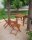 Garden Pleasure Sitzgruppe BERKLEY, braun Holz, 3-teilig